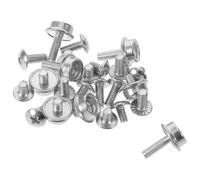 CIYODO Kit de 24 Vis en Acier Inoxydable pour Casques de Football Américain et Hockey sur Glace, Vis de Réparation et Remplacement pour Visière de Casque, Fixation Résistante