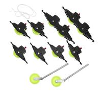 CIYODO Kit de Poulies pour Démonstration Mécanique Système à Poulies Fixe et Mobile pour Expériences Physiques Scolaires Matériel Éducatif Stem pour Activité Laboratoire Étudiant