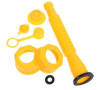 CIYODO Kit de Remplacement Buse D’huile Double Flexible avec Joint Étanchéité et Bouchon Aération, Compatible Réservoirs Plastiques, Ravitaillement Machines Jardinage et Quads, 1 Pièce
