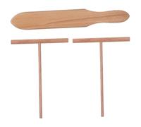 CIYODO Kit pour Crêpes avec Spatule Fine Répartiteur pour Cuisson Uniforme Accessoire de Cuisine Polyvalent pour Poêle Antiadhésive et Préparation de Pancakes