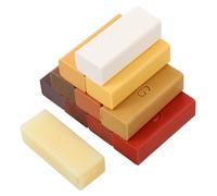 CIYODO Kit Réparation Cire pour Meubles et Sols Bloc de Cire Paraffine pour Retouche Rayures Parquet Flottant Stratifié et Bois Comble et Fissures Réparation Meubles