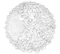 CIYODO Lampadaire Boule Abat-jour en Verre de Remplacement G9 en Fil D'aluminium, Facile à Installer et Élégant pour Plafonnier Intérieur