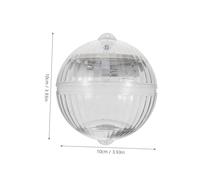 CIYODO Lampe Flottante Solaire Étanche pour Piscine et Bassin Éclairage Décoratif Coloré pour Jardin Mariage Fête et Spa Lampe LED Durable et Économique