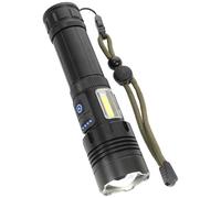 CIYODO Lampe Torche Rechargeable P70 Étanche Zoom Réglable USB Type-C Portable Multifonction pour Camping et Utilisation Extérieure Lampe d'Urgence Puissante sans Batterie Petite de