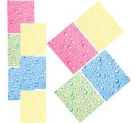 CIYODO Lot de 10 Lingettes Nettoyantes Épaisses pour Lunettes Chiffons Microfibres Réutilisables Couleurs Aléatoires pour Lentilles Bijoux et Écrans Électroniques Couleur Aléatoire