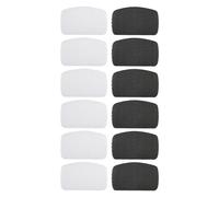 CIYODO Lot de 12 Patchs de Réparation Auto-adhésifs pour Talons de Chaussures en Maille, Doublure Intérieure Souple en Néoprène, Protège-talons pour Baskets, Chaussures de