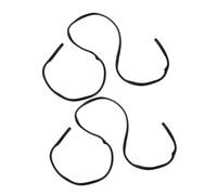 CIYODO Lot de 2 Bandes de Protection de Bord de Pagaie Sup en PVC Solide 1 Mètre Couleur Noire - Protège Lame de Pagaie pour Planche de Surf Kayak et Sports Nautiques