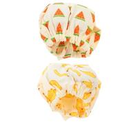 CIYODO Lot de 2 Couches Lavables Imperméables Taille M pour Petits Animaux - Culottes Absorbantes et Ajustables, Protection Anti-fuites pour Sorties et Maison, Accessoires Santé Pets