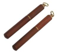 CIYODO Lot de 2 Cuillères à Cérumen en Bois Outils Pratiques Soin des Oreilles Petites Tailles Légères Nettoyage du Cérumen Usage Domestique et Professionnel Couleur Aléatoire