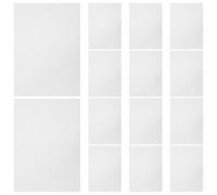 CIYODO Lot De 20 Feuilles De Papier Absorbant Pour Herbier Pour Presser Les Feuilles Et Les Fleurs Blanc