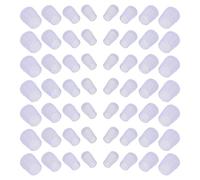 CIYODO Lot de 20 Paires de Protège-talons Transparents Anti-usure pour Chaussures à Talons Hauts, Tailles Xs à L, Protection Antidérapante pour Mariages, Herbe et Événements en