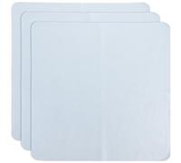 CIYODO Lot de 3 Chiffons de Nettoyage en Microfibre Grand Format Bleu Chiffon pour Lentilles et Écrans Lingettes pour Lunettes et Appareils Photo Haute Absorption pour Surfaces