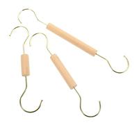 CIYODO Lot de 3 Crochets en S en Vêtements Cintres à Chapeaux Placards Crochets Suspendre Organiser Écharpes et Chapeaux