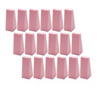CIYODO Lot de 3 Paquets 24 Éponges Dégradées pour Nail Art, Mini Blocs en Mousse à Faces Multiples Rose, Accessoires Manucure pour Décoration des Ongles, Outil Portable pour Maquillage