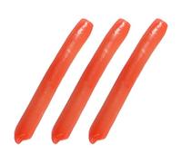 CIYODO Lot de 3 Saucisses Hot-Dog Factices en PVC Réalistes pour Décoration de Restaurant, Accessoires de Photographie, Étalage Cuisine et Jeux Éducatifs pour Garçon et Filles