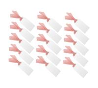 CIYODO Lot De 30 Étiquettes Vierges En Acrylique Pour Table Réservée Marque-Places Transparents Pour Mariage Étiquette Pour Table De Mariage Réservée Ruban Transparent