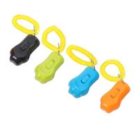 CIYODO Lot de 4 Clickers de Dressage pour Animaux avec Bracelet, Clicker pour Chien et Chat, Outil D’éducation à L’obéissance Canine, Accessoires Légers et Portables pour Dressage