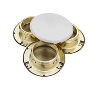 CIYODO Lot De 4 Couvercles De Gicleurs Anti-Incendie Protection De Buse Pour Système De Gicleurs Montage Au Plafond Couvercle De Tête