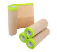 CIYODO Lot De 4 Films De Masquage Kraft Pour Voiture Protection Des Meubles Peinture Film De Protection Pour Voiture Pour Peinture Papier Kraft