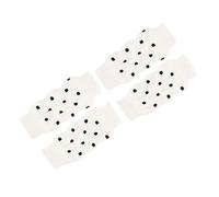 CIYODO Lot De 4 Paires De Chaussettes Décoratives pour Chien Protège-Jambes Résistantes À Lusure Non Chaudes Respirantes Motifs Adorables