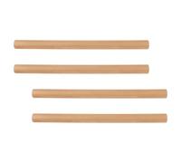 CIYODO Lot de 4 Tubes Cylindriques en Papier Kraft 50 Cm X 30 Mm X 3 Mm Bouchons Plastiques, Tubes D’emballage Robustes pour Affiches, Documents et Rangement Professionnel, Usage