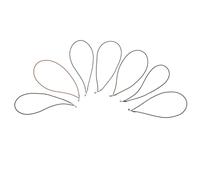 CIYODO Lot de 7 Élastiques pour Carnet de Voyage en Nylon, Tailles Grandes et Couleurs Variées, Sangles Élastiques Réglables pour Organisation Bureautique et Scolaire,