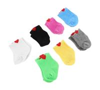 CIYODO Lot de 7 Paires de Chaussettes pour Poupée 45 CM, Couleurs Assorties, Accessoires pour Tenue de Poupée, pour Figurines d'action et Jeux de Couleur Aléatoire Style Aléatoire