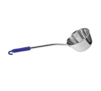 CIYODO Louche Acier Inoxydable avec Échelle Cuillère à Eau Longue Poignée pour Bain et Cuisine Versement Précis sans Goutte Manche Ergonomique Polyvalent pour Lavage de Cheveux et Cuisine