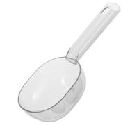 CIYODO Louche Cuillère à Riz Antiadhésive Cuillère à Mesurer En Plastique Multifonction à Repas Mesurette En Plastique à Glace Transparent L'animal De Compagnie