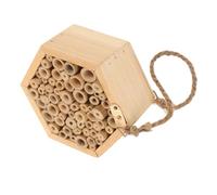 CIYODO Maison à Insectes en Matériau Naturel Forme Habitat Suspendu Écologique pour Abeilles et Insectes de Jardin Décor Extérieur et Éducatif