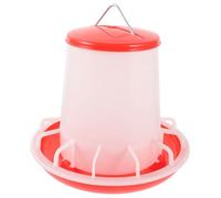 CIYODO Mangeoire Automatique pour Poussins Et Volailles Grand Récipient pour Aliments pour Poulets Et Oies Facile À Remplir Et À Nettoyer Matériau Robuste