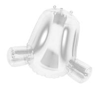 CIYODO Mannequin Gonflable Demi-Corps pour Couches Modèle De Présentoir De Transparent Mannequin De Couches Pratique Et Facile à Nettoyer