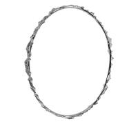 CIYODO Metal Wave Non Slip Crown Hairband For Women Retro Twisted Design Headband Classic Metal Hair Hoop For Makeup Sports And Daily Wear Elegant Layered Wave Style