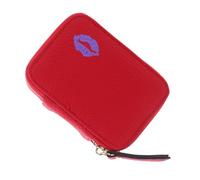 CIYODO Mini Makeup Pouch with Mirror Portable Lipstick Case for Women and Stylish Compact Cosmetic Bag for Purse Pocket