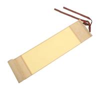 CIYODO Mini Rétro Mural Tissu Beige pour Calligraphie et Peinture Style Vintage Unique pour Artistes Décoration Murale Élégante