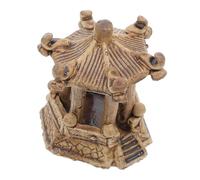 CIYODO Miniature Chinoise Céramique Décor Aquatique et Aquarium Sculpture Zen pour Micro Paysage Ornement Paisible pour Jardin Bonsai et Terrarium
