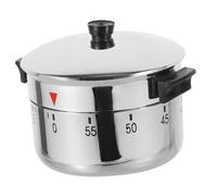 CIYODO Minuteur Cuisine Mécanique Forme de Cocotte-minuteur Cuisson sans Pile Compact et Pratique pour Cuisine Baking Timer