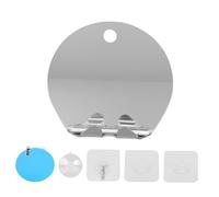 CIYODO Miroir Anti-buée Acrylique Rond pour Maquillage et Rasage Résistant Aux Salle de Bain et Voyage