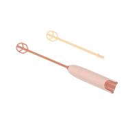 CIYODO Mixeur Électrique Portable à Main pour Lait Infantile avec Poignée Allongée Mélangeur pour Boissons et Poudre de Lait Set de Batteurs sans Batterie