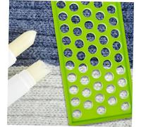 CIYODO Moule de Remplissage pour à DIY avec Spatule Kit Fabrication Levre Maison Plateau PP Vert pour Gloss et Stick Solaire