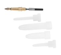 CIYODO Moule Silicone pour Stylo Plume DIY 4 Pièces Pointe en Laiton et Dispositif D’Absorption D’Encre Kit de Fabrication de Stylos-Plume en Résine Époxy Fournitures Artisanales pour