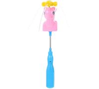 CIYODO Moulin à Vent Lumineux pour Garçon et Filles, Baguette Magique à Hélice Colorée, Bâton Lumineux 1 Pièce, Accessoire Déguisement Fête, Lampe de Poche Magique pour Couleur Aléatoire