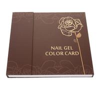 CIYODO Nail Color Display Board Spaces Nail Chart Book For Manicure Color Samples