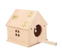 CIYODO Nichoir pour Perruches Maison Oiseaux Nid De Reproduction Boîte De Nid Écureuil Accessoire De Décoration pour Cage