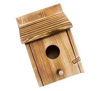 CIYODO Nid D'Oiseau en Bois Petit Nichoir Suspendu À L'Extérieur Mangeoire À Faire Soi-Même Nichoirs pour Nidification Extérieure Grand Nichoir Nichoir D'Extérieur Nid