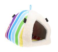 CIYODO Nid pour Animaux De Compagnie 22x22 De Couchage Chaud pour Hamster Cochon d'Inde Rat Furet Écureuil Design Privé Et Spacieux
