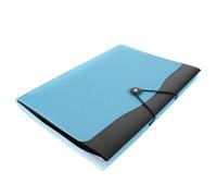 CIYODO Organiseur de Fichiers Accordéon Compartiments Bleu Dossier Extensible Multi Poches pour Bureau et École Trieur pour Documents et