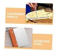 CIYODO Outil à Crêpes Acier Inoxydable Étaleur Pâte Crêpes et Grattoir Robuste pour Cuisson Uniforme pour Maison et