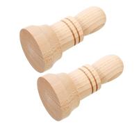 CIYODO Outil de Fabrication de Pots en Papier pour Semis Jardinage DIY, Kit 2 Pièces en Bois Solide Kaki et Marron Clair, Adapté aux Semis Variés, Écologique et Réutilisable, pour Projet