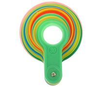 CIYODO Outil en Plastique de Diamètre de Mesure des Fruits pour Agrumes | Mesure 30 à 90mm, Classement par Diamètre, Usage en Magasins et Fermes, pour Pêches et Agrumes Couleur Aléatoire